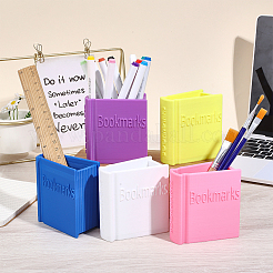 5 porta segnalibro in plastica a forma di libro&nbsp;AJEW-WR0004-18