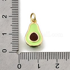 Латунь эмаль подвески KK-Z104-06G-07