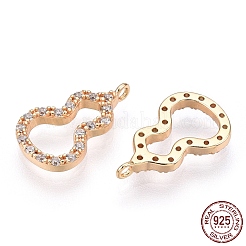 925 стерлинговый серебристый микроформованный кубический цирконий STER-T004-15G