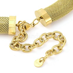 Ожерелья-чокеры из нержавеющей стали 304 для женщин&nbsp;NJEW-U012-03G-01