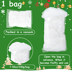 1 мешок полиэфирного волокна наполнитель для игрушек подушек кукол вставка&nbsp;DIY-SP0005-88