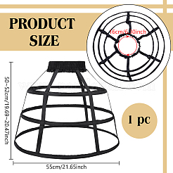Jupon à un cerceau en polyester et acier&nbsp;DIY-WH0899-819A