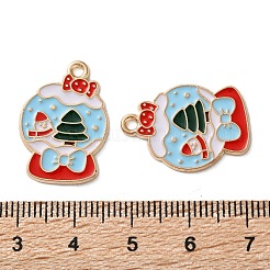 Pendente smaltati in lega&nbsp;LS-ENAM-I061-01KCG-03