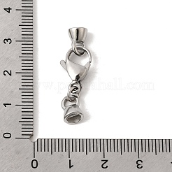 Застежки-карабины из нержавеющей стали 304 и наконечник шнура&nbsp;STAS-B128-08P-01