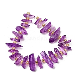 Природных кристаллов кварца бисер нитей G-F800-E