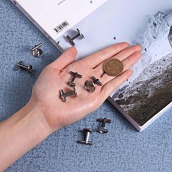 8 Stück 4 Stile 304 Edelstahl Manschettenknöpfe&nbsp;STAS-SZ0001-63
