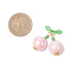 Акриловые имитационные жемчужные подвески PALLOY-MZ00835-02