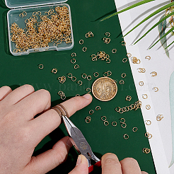 500 шт. Открытые соединительные кольца из нержавеющей стали 304 STAS-UN0058-33