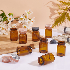 Флаконы для лабораторных образцов из янтарного стекла&nbsp;LS-AJEW-WH0513-28