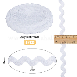 26 ярд полиэстеровой волнистой бахромы DIY-DC0002-42A