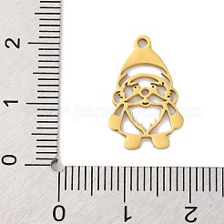 Рождество 201 подвески из нержавеющей стали STAS-Q015-07G