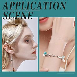 50 шт. 10-х стилевые тибетские бусины из сплава с конусами и колпачками FIND-NB0003-16