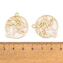Cremagliera pendenti dello smalto della lega di placcatura&nbsp;LS-FIND-A040-05A-03G