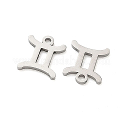 Ciondoli a forma di costellazione in acciaio inossidabile 304&nbsp;STAS-H260-01P-11