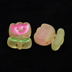 Прозрачные акриловые бусины&nbsp;MACR-S374-03B-01