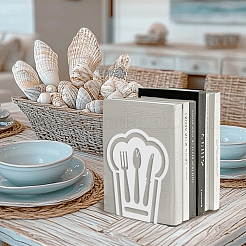 Présentoirs serre-livres en fer antidérapants&nbsp;AJEW-WH0822-004