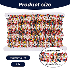 5 Yards Polyester-Spitzenband für Vorhang-Sofa-Dekoration&nbsp;OCOR-CY0001-32D