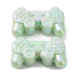 Непрозрачные акриловые бусины с УФ-покрытием MACR-K342-04