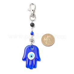 Decoración de colgante de mal de ojo de murano hecho a mano&nbsp;HJEW-JM00791