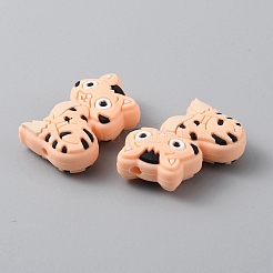 Katzen-Silikonperlen&nbsp;SIL-WH0002-86A