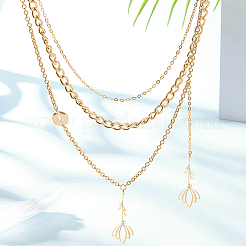 12 шт. 2 цвета ионного покрытия (IP) 201 нержавеющая сталь большие подвески&nbsp;STAS-UN0056-60