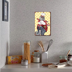 Plakat aus Weißblech&nbsp;AJEW-WH0157-427