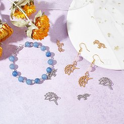 16 шт. 2 подвески из нержавеющей стали 201 и филигранные соединительные элементы&nbsp;STAS-DC0001-55