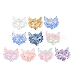 Светящиеся кабошоны из прозрачной смолы CRES-L045-08