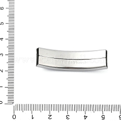 Не тускнеющие скользящие подвески/слайдерные бусины из нержавеющей стали марки 304 STAS-H219-13P-01