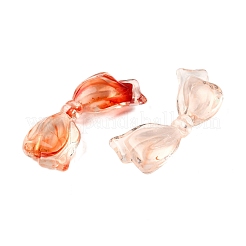 Прозрачные акриловые бусины&nbsp;MACR-K359-47D