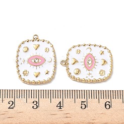 Подвески из нержавеющей стали 304 с эмалью&nbsp;STAS-H483-34C-G