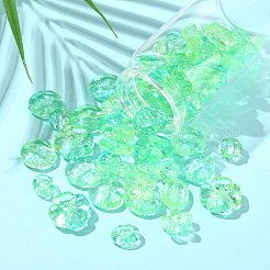 250 г прозрачных акриловых бусин&nbsp;OACR-CJ0002-33B