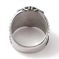 Викинг 304 нержавеющая сталь молот тор руна мьёльнир широкие перстни для мужчин RJEW-U005-10AS