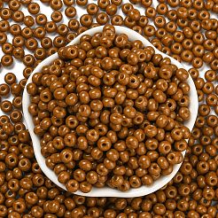 Стеклянные бусины с имитацией нефрита SEED-Z001-A-B13