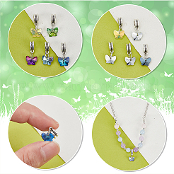 30шт 5 цветные подвески из граненого стекла PALLOY-AB00033