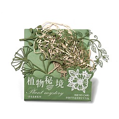 10 Uds 10 estilos de encaje hueco flor álbum de recortes etiqueta de papel&nbsp;DIY-D075-11