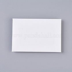Retro-farbige Perlen-Mini-Papierumschläge, Hochzeitseinladungseinladungsumschlag, diy Geschenkumschlag, Herz, weiß, 7.2x10.5 cm