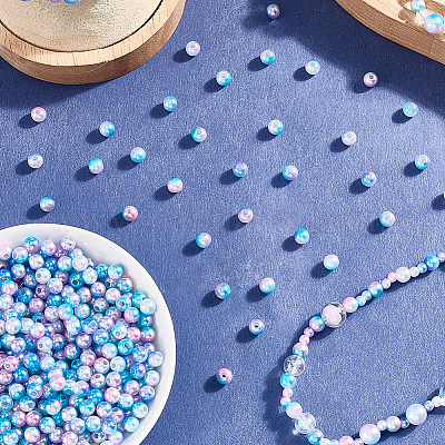 Абс пластмасса имитация жемчужина круглые бусины&nbsp;SACR-SP0001-31B-02-1