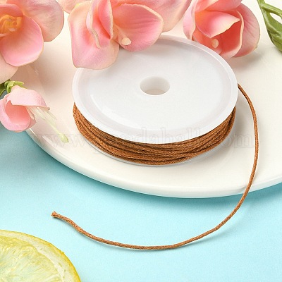 6.8м вощеных хлопковых шнуров YC-YW0001-03-290-1