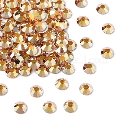 Preciosa® maxima crystal без горячей фиксации плоские камни Y-PRC-NSS10-00030-219-1