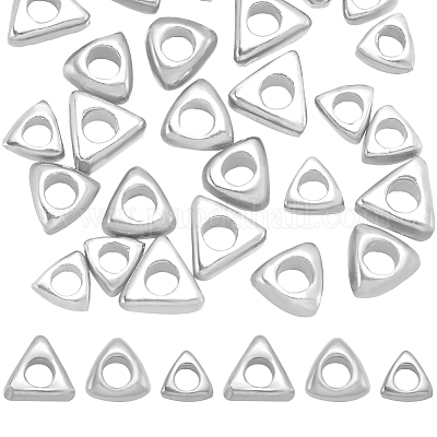 30 шт. 3 стиля 925 бусины-разделители из стерлингового серебра STER-BBC0007-20S-1