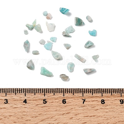 Естественно амазонит бисер чип&nbsp;G-O103-08-1