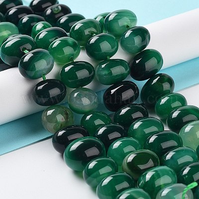 Природный агат бисер нитей G-G021-03A-02-1