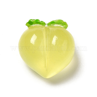 Светящиеся полупрозрачные кабошоны из смолы&nbsp;RESI-B015-19D-1