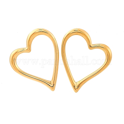 Серьги-гвоздики из нержавеющей стали 304 EJEW-Z098-03G-1