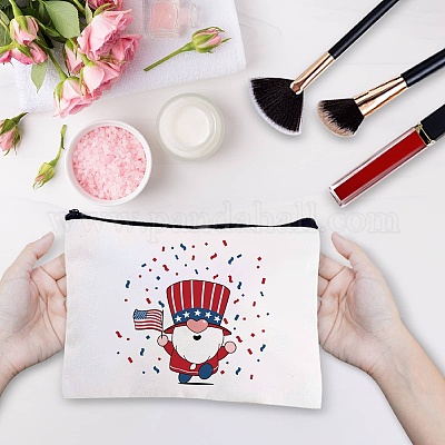 Мешки для хранения из поликоттонового холста ABAG-WH0029-097-1