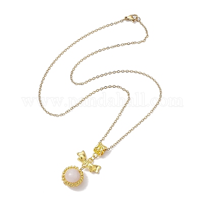 Ожерелья из нержавеющей стали 304 NJEW-MZ00026-01-1