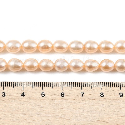 Нити из натурального культивированного пресноводного жемчуга PEAR-I007-01D-01B-1