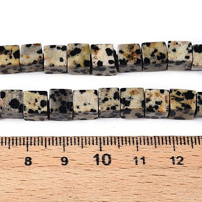Природные яшмы далматин бисер нитей G-T139-6x6-17A-1