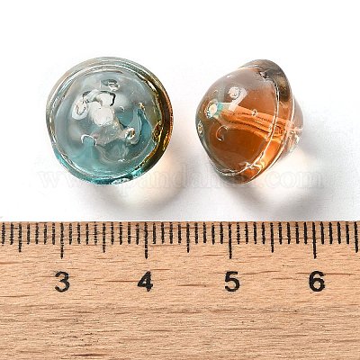 Прозрачные стеклянные бусины GLAA-A012-05H-1